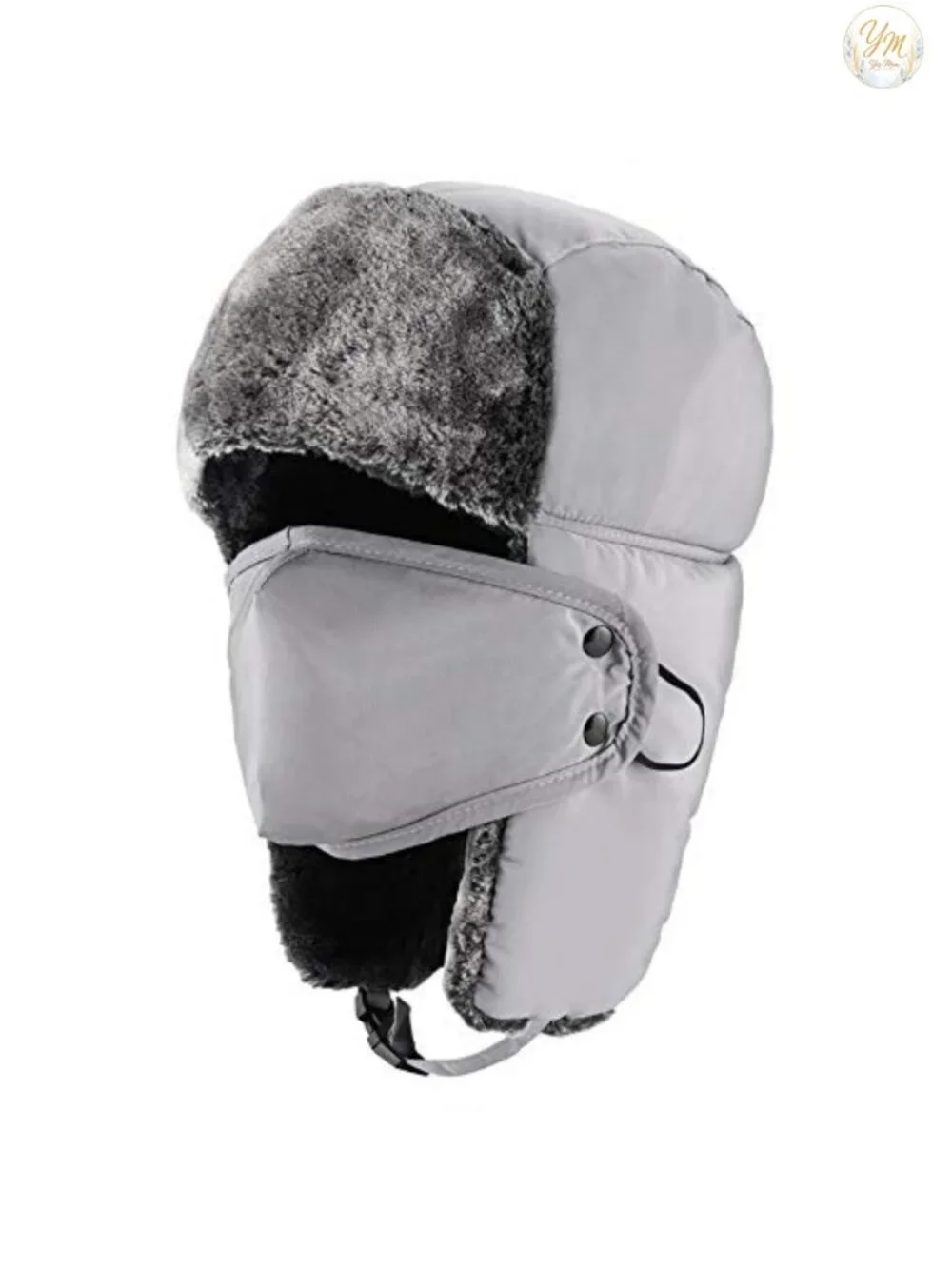 Winter Trapper Hat with Ear Flaps Waterproof Polyester